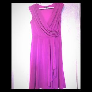 Gorgeous  fuchsia dress office appropriate!